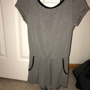 Stripped romper